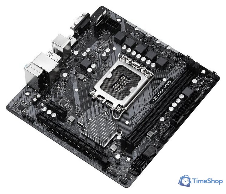 Материнская плата ASRock H610M-HVS - Изображение №2 — Интернет-магазин Time-Shop