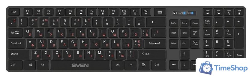 Клавиатура SVEN KB-E5300W - Изображение №1 — Интернет-магазин Time-Shop