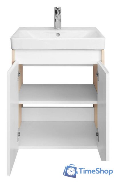  Акватон Тумба под умывальник Сканди Doors 55 1A278801SDB20 (белый/дуб верона) - Изображение №5 — Интернет-магазин Time-Shop