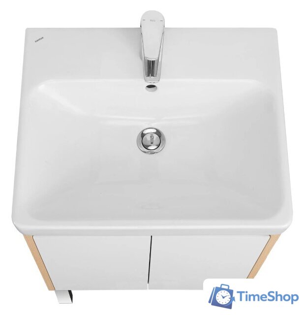  Акватон Тумба под умывальник Сканди Doors 55 1A278801SDB20 (белый/дуб верона) - Изображение №4 — Интернет-магазин Time-Shop