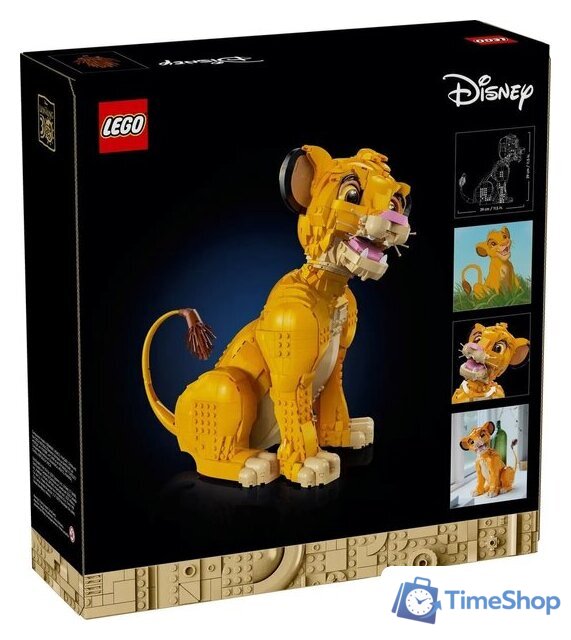 Конструктор LEGO Disney 43247 Молодой Симба, Король Лев - Изображение №1 — Интернет-магазин Time-Shop