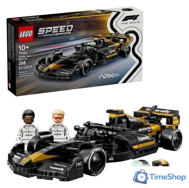 Конструктор LEGO 77252 Speed Champions Гоночный автомобиль команды APXGP - Изображение №1 — Интернет-магазин Time-Shop