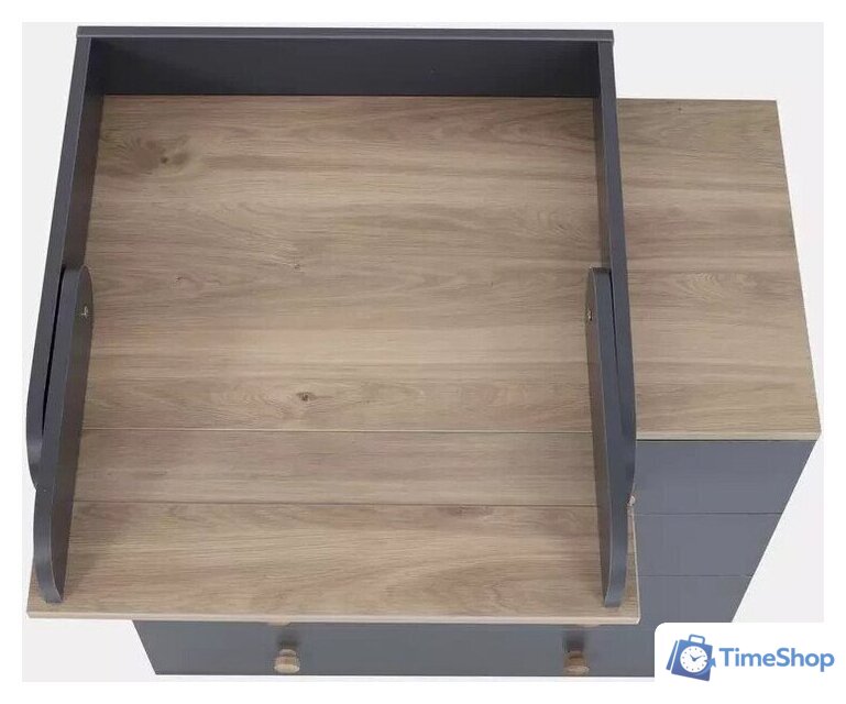 Детский комод Rant Elsa Pro 800/3 (moon grey) - Изображение №11 — Интернет-магазин Time-Shop