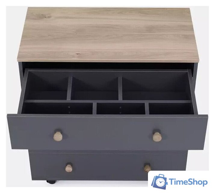 Детский комод Rant Elsa Pro 800/3 (moon grey) - Изображение №9 — Интернет-магазин Time-Shop