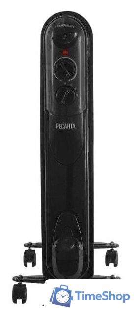 Масляный радиатор Ресанта ОМПТ-12НЧ - Изображение №2 — Интернет-магазин Time-Shop