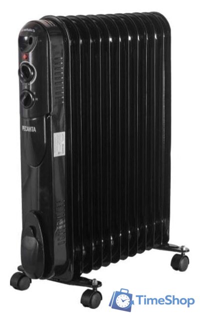 Масляный радиатор Ресанта ОМПТ-12НЧ - Изображение №1 — Интернет-магазин Time-Shop