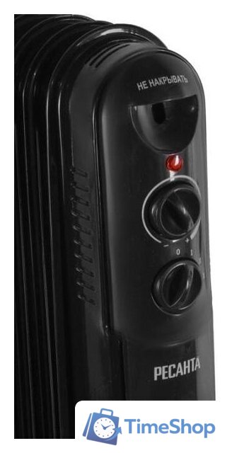 Масляный радиатор Ресанта ОМПТ-12НЧ - Изображение №6 — Интернет-магазин Time-Shop