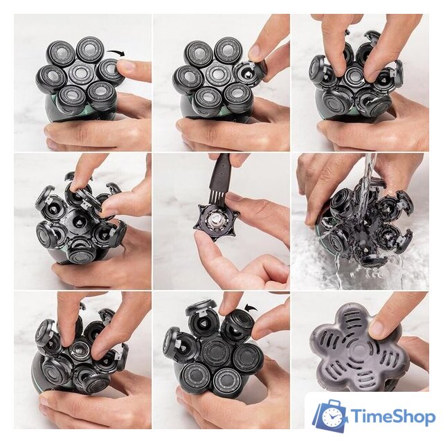 Машинка для стрижки волос Cecotec PrecisionCare Skull 4443 - Изображение №9 — Интернет-магазин Time-Shop