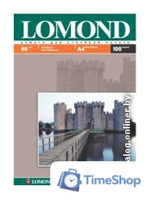 Фотобумага Lomond Матовая A4 90 г/кв.м. 100 листов (0102001) - Изображение №1 — Интернет-магазин Time-Shop