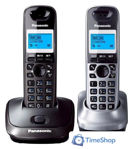 Радиотелефон Panasonic KX-TG2512RUN - Изображение №4 — Интернет-магазин Time-Shop