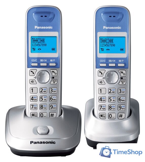 Радиотелефон Panasonic KX-TG2512RUN - Изображение №2 — Интернет-магазин Time-Shop