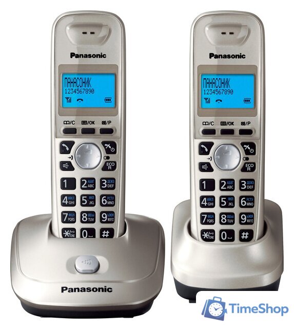 Радиотелефон Panasonic KX-TG2512RUN - Изображение №1 — Интернет-магазин Time-Shop