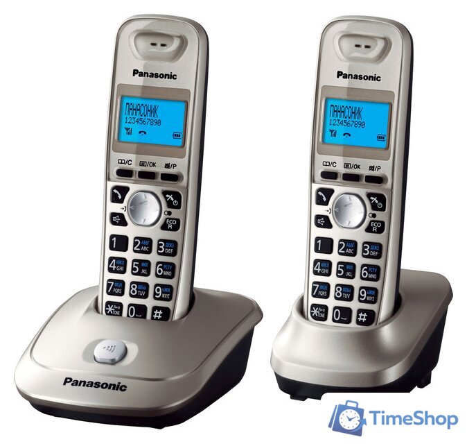 Радиотелефон Panasonic KX-TG2512RUN - Изображение №5 — Интернет-магазин Time-Shop