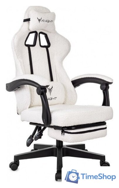 Игровое (геймерское) кресло Knight Lord/F (молочный, ткань Camby01) - Изображение №1 — Интернет-магазин Time-Shop