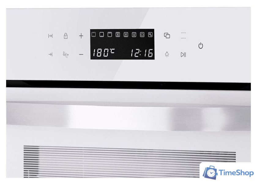 Электрический духовой шкаф MAUNFELD EOEH5110W - Изображение №6 — Интернет-магазин Time-Shop