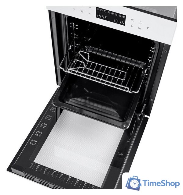 Электрический духовой шкаф MAUNFELD EOEH5110W - Изображение №5 — Интернет-магазин Time-Shop