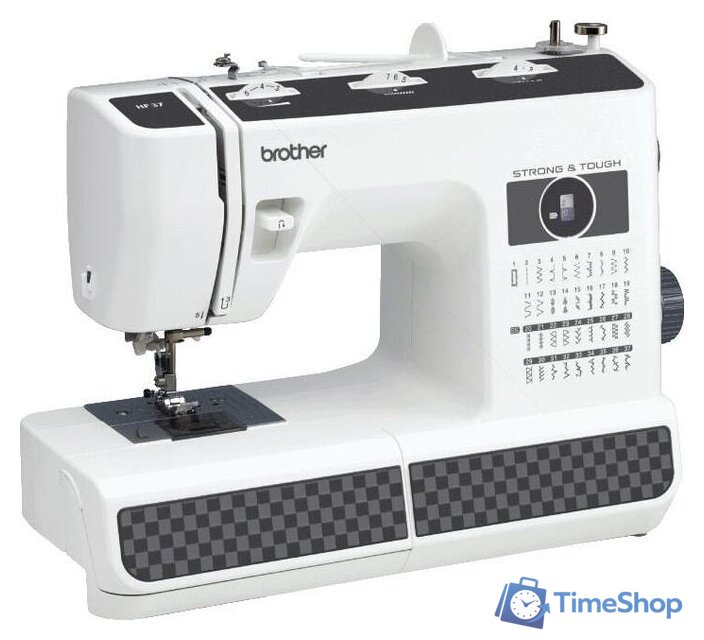 Электромеханическая швейная машина Brother HF 37 - Изображение №2 — Интернет-магазин Time-Shop