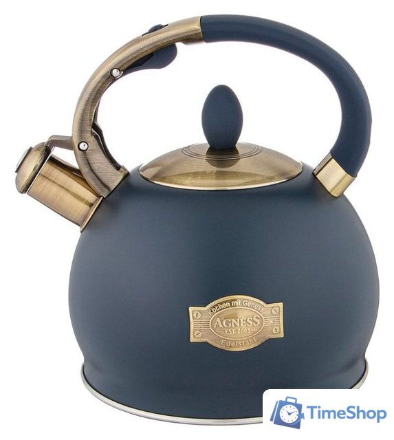 Чайник со свистком Agness 937-841 - Изображение №1 — Интернет-магазин Time-Shop
