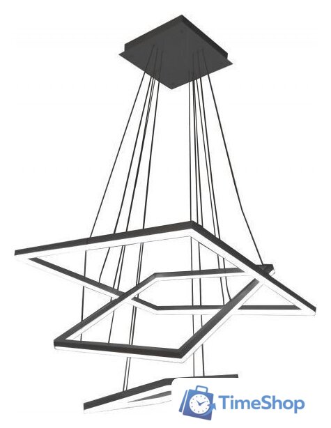 Подвесная люстра Kinklight Альтис 08201.19(4000К) (черный) - Изображение №1 — Интернет-магазин Time-Shop