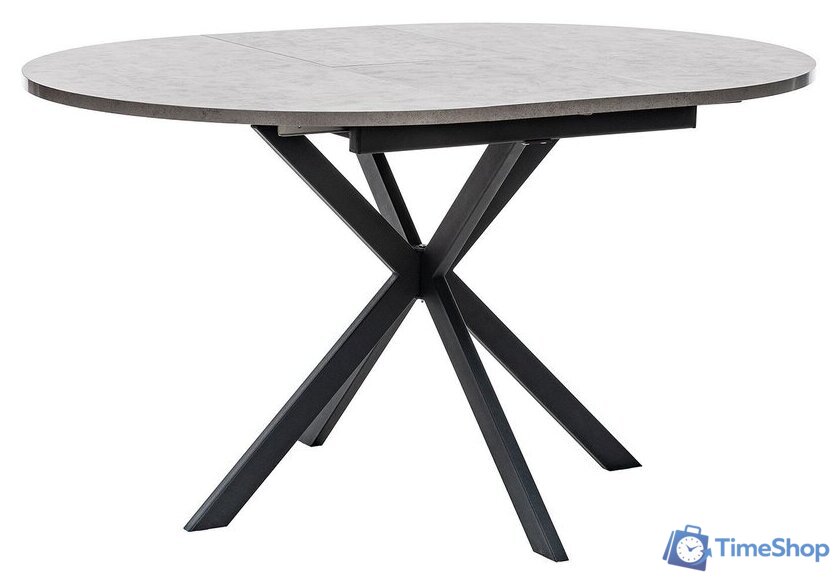 Кухонный стол Мебель Импэкс Leset Капри (камень темный/черный) - Изображение №3 — Интернет-магазин Time-Shop