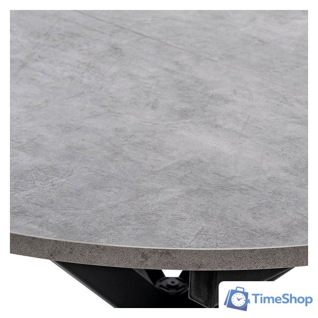 Кухонный стол Мебель Импэкс Leset Капри (камень темный/черный) - Изображение №4 — Интернет-магазин Time-Shop