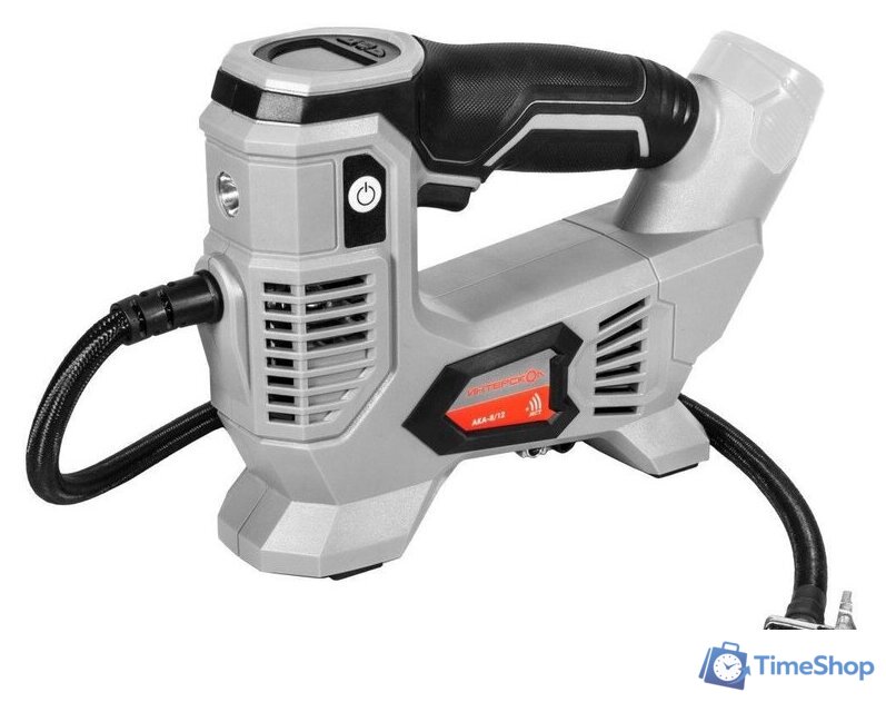 Автомобильный компрессор Интерскол АКА-8/12ЭМ 812.2.2.70 (с 2-мя АКБ) - Изображение №1 — Интернет-магазин Time-Shop