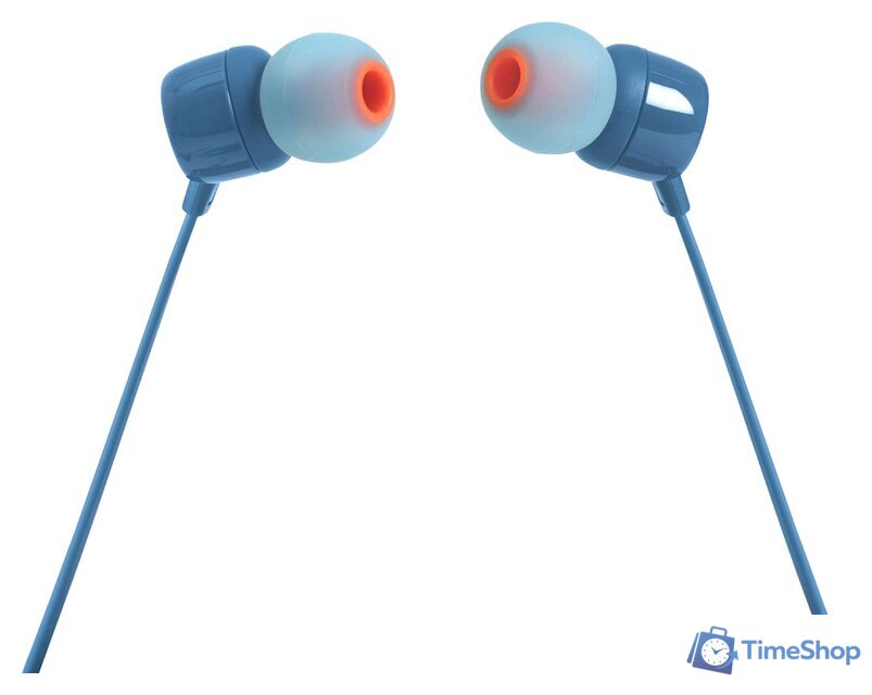 Наушники JBL Tune 110 (синий) - Изображение №4 — Интернет-магазин Time-Shop