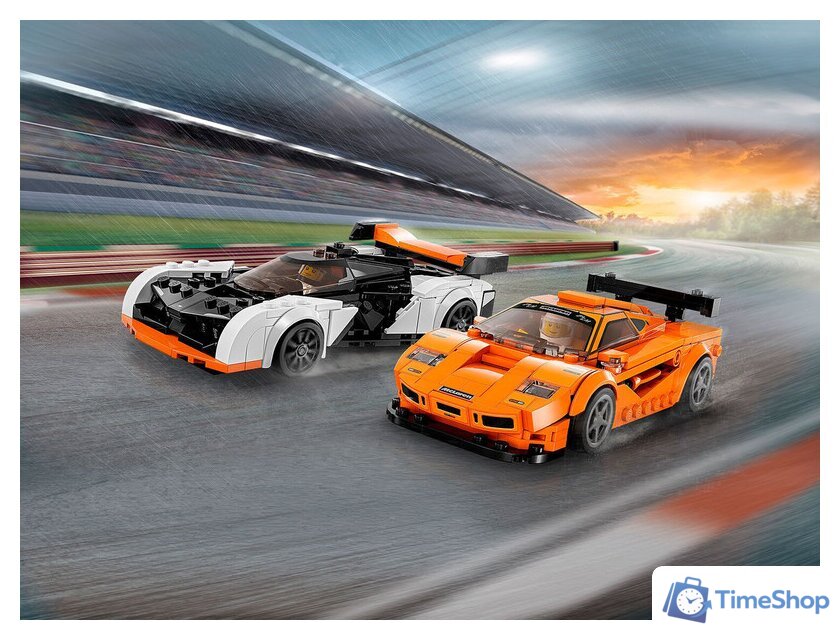Конструктор LEGO Speed Champions 76918 McLaren Solus GT и McLaren F1 LM - Изображение №2 — Интернет-магазин Time-Shop