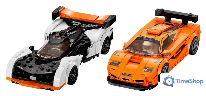 Конструктор LEGO Speed Champions 76918 McLaren Solus GT и McLaren F1 LM - Изображение №5 — Интернет-магазин Time-Shop