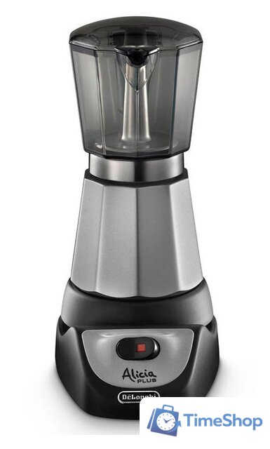 Гейзерная кофеварка DeLonghi Alicia Plus EMKM 6 - Изображение №2 — Интернет-магазин Time-Shop