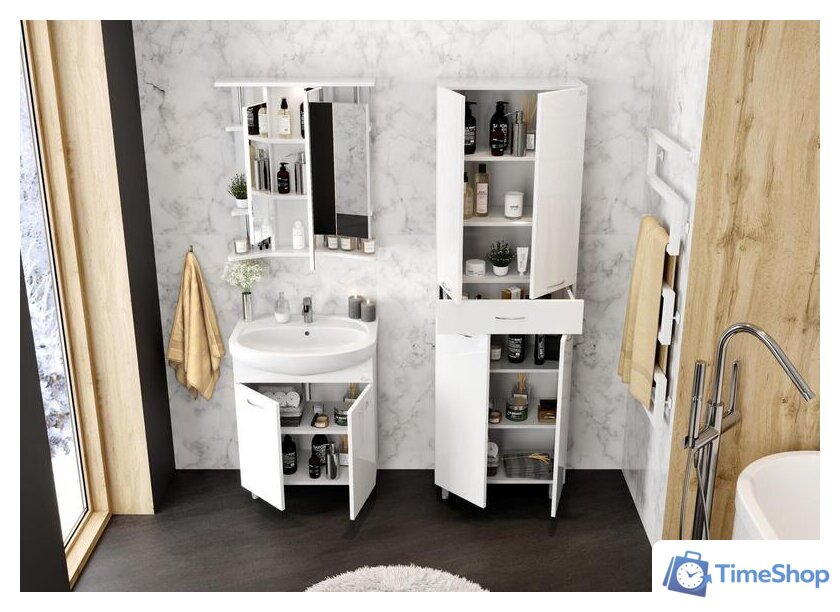  Onika Шкаф-пенал Модерн 60.10 406002 - Изображение №5 — Интернет-магазин Time-Shop