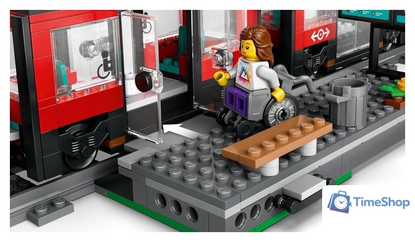 Конструктор LEGO City 60423 Трамвай и станция в центре города - Изображение №7 — Интернет-магазин Time-Shop