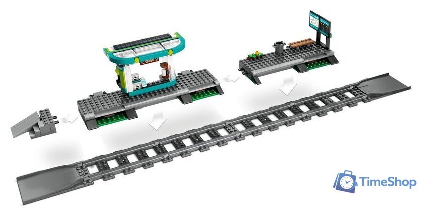 Конструктор LEGO City 60423 Трамвай и станция в центре города - Изображение №5 — Интернет-магазин Time-Shop