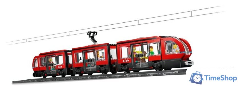 Конструктор LEGO City 60423 Трамвай и станция в центре города - Изображение №4 — Интернет-магазин Time-Shop