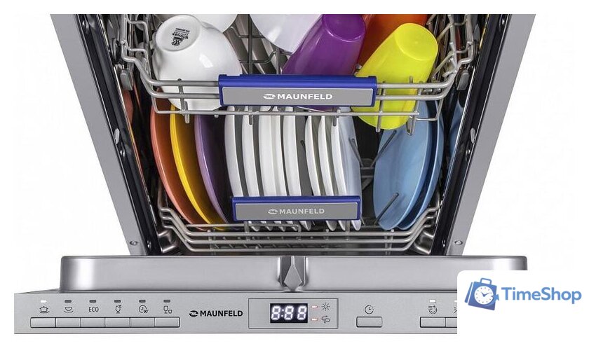 Встраиваемая посудомоечная машина MAUNFELD MLP-08PRO - Изображение №10 — Интернет-магазин Time-Shop
