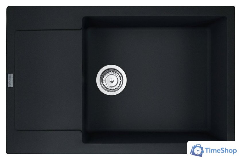 Кухонная мойка Franke Maris MRG 611-78 XL 114.0675.985 (матовый черный) - Изображение №1 — Интернет-магазин Time-Shop