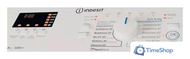 Стиральная машина с вертикальной загрузкой Indesit BTW S6240P EU/N - Изображение №3 — Интернет-магазин Time-Shop