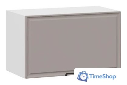 Шкаф навесной Трия Белладжио 1ВВ6Г с одной откидной дверью (белый/софт капучино) - Изображение №1 — Интернет-магазин Time-Shop