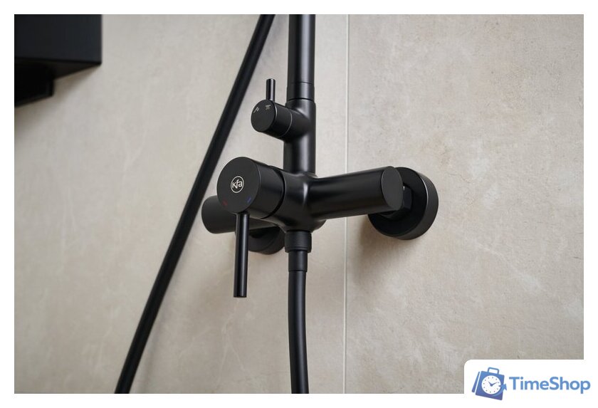 Душевая система  Armatura Moza 5036-910-81 (черный) - Изображение №3 — Интернет-магазин Time-Shop