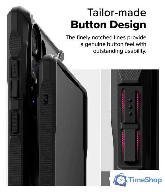 Чехол для телефона Ringke Fusion X Magnetic для Galaxy S25 Ultra Black - Изображение №13 — Интернет-магазин Time-Shop