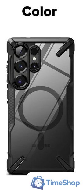 Чехол для телефона Ringke Fusion X Magnetic для Galaxy S25 Ultra Black - Изображение №15 — Интернет-магазин Time-Shop