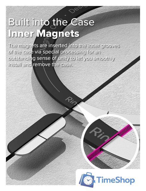 Чехол для телефона Ringke Fusion X Magnetic для Galaxy S25 Ultra Black - Изображение №9 — Интернет-магазин Time-Shop