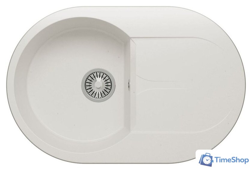 Кухонная мойка Polygran Atol-760 (белый хлопок 36) - Изображение №1 — Интернет-магазин Time-Shop