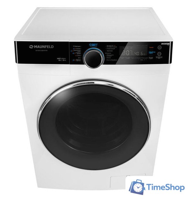 Стирально-сушильная машина MAUNFELD MFWM1486WH06 - Изображение №4 — Интернет-магазин Time-Shop