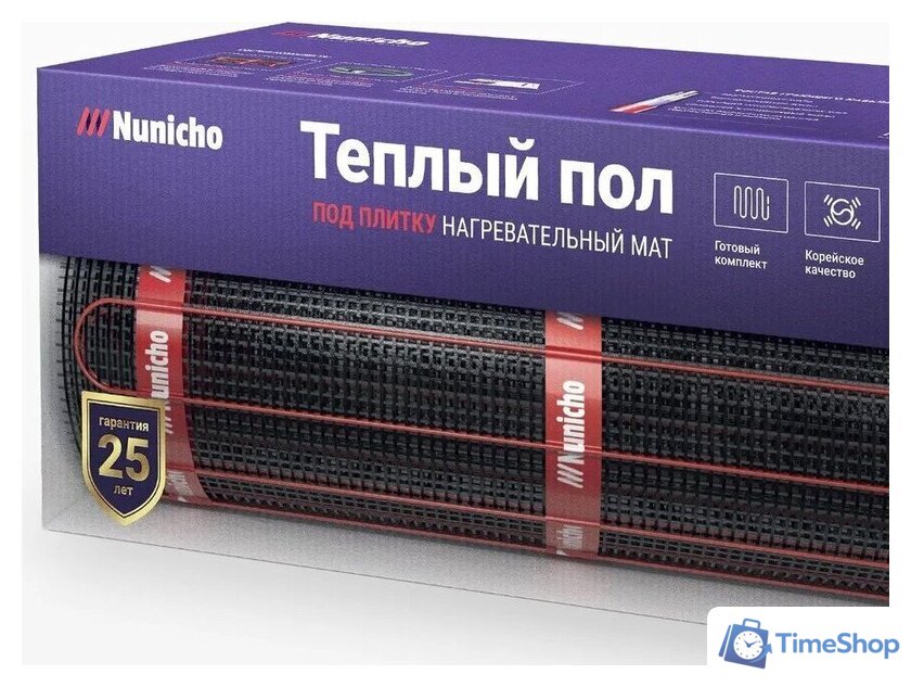 Нагревательный мат Nunicho Etalon SHP 450Вт с терморегулятором RТС 70.26 (3.0м2) - Изображение №15 — Интернет-магазин Time-Shop