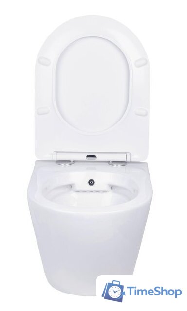 Унитаз подвесной Roxen Antares 530185-01X Rimless Soft Close с функцией биде - Изображение №14 — Интернет-магазин Time-Shop