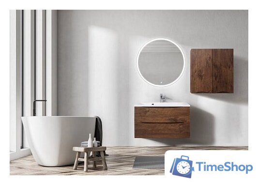  BelBagno Шкаф Fly-Marino-700-2A-SC-RW-P (rovere moro) - Изображение №2 — Интернет-магазин Time-Shop