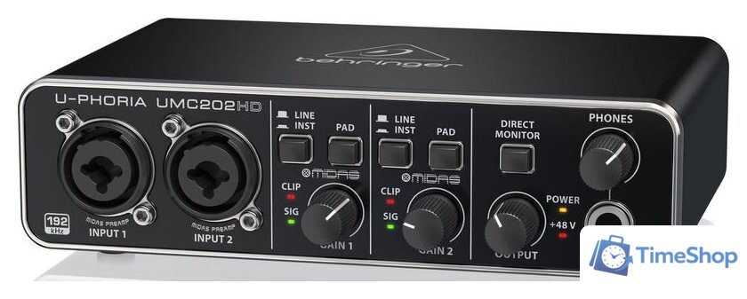 Комплект для звукозаписи Behringer U-Phoria Studio Pro - Изображение №7 — Интернет-магазин Time-Shop