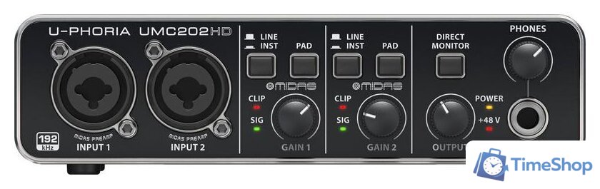 Комплект для звукозаписи Behringer U-Phoria Studio Pro - Изображение №4 — Интернет-магазин Time-Shop