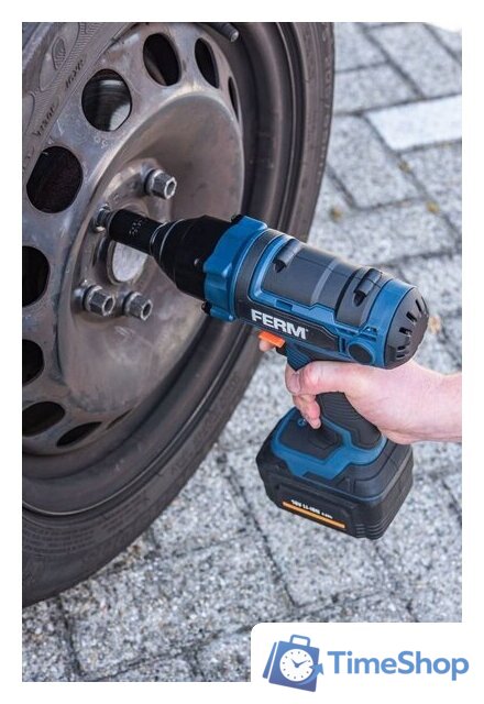 Гайковерт Ferm CDM1127 (с АКБ) - Изображение №8 — Интернет-магазин Time-Shop